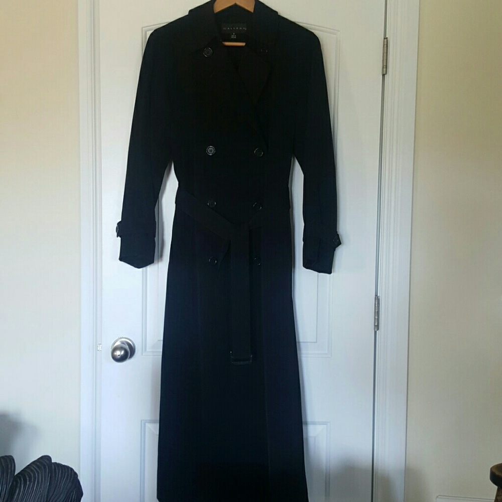 Gallery Gabardine full length coat